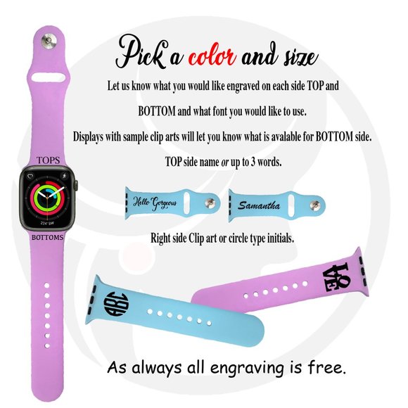 🎉Hostess Pick🎉 I watch band personalized engraving. Make it yours & Unique! - Picture 3 of 7